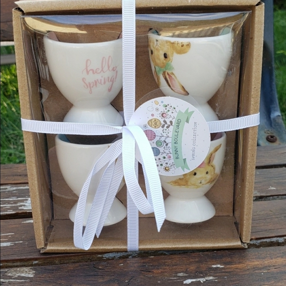 Grace bunny boulevard porcelain egg cups